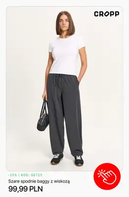 Cropp - gazetka promocyjna -25% na wybrane produkty przy zakupach za min. 160 PLN od poniedziałku 16.03  - strona 3