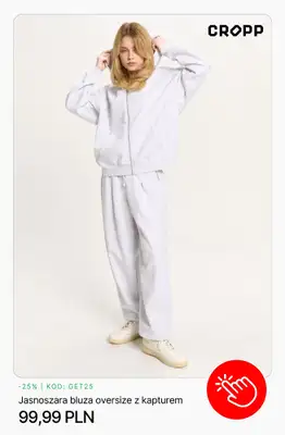 Cropp - gazetka promocyjna -25% na wybrane produkty przy zakupach za min. 160 PLN od poniedziałku 16.03  - strona 9