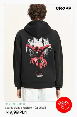 Cropp - gazetka promocyjna -25% na wybrane produkty przy zakupach za min. 160 PLN od poniedziałku 16.03  - strona 10