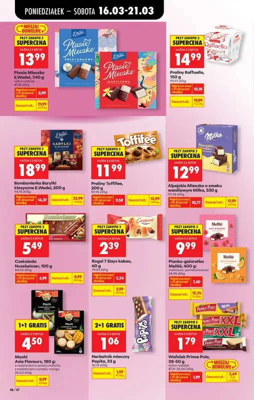 Biedronka - gazetka promocyjna Od poniedziałku, Z ladą tradycyjną od poniedziałku 16.03 do soboty 21.03 - strona 58