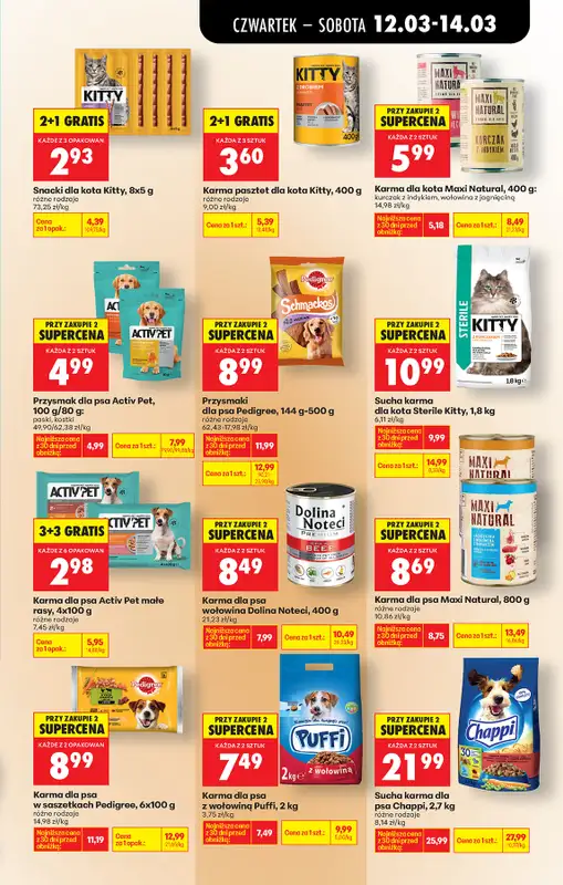 Biedronka - gazetka promocyjna Od czwartku, Z ladą tradycyjną od czwartku 12.03 do środy 18.03 - strona 77