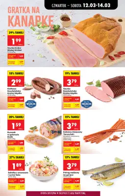 Biedronka - gazetka promocyjna Od czwartku, Z ladą tradycyjną od czwartku 12.03 do środy 18.03 - strona 37