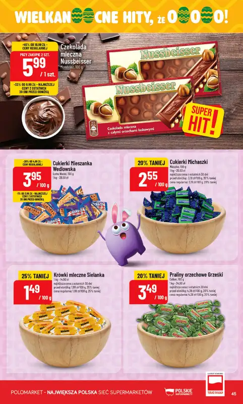 POLOmarket - gazetka promocyjna Gazetka od środy 18.03 do wtorku 24.03 - strona 45