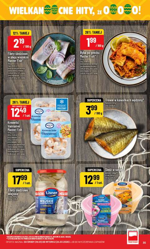 POLOmarket - gazetka promocyjna Gazetka od środy 18.03 do wtorku 24.03 - strona 35