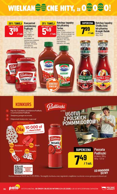 POLOmarket - gazetka promocyjna Gazetka od środy 18.03 do wtorku 24.03 - strona 36