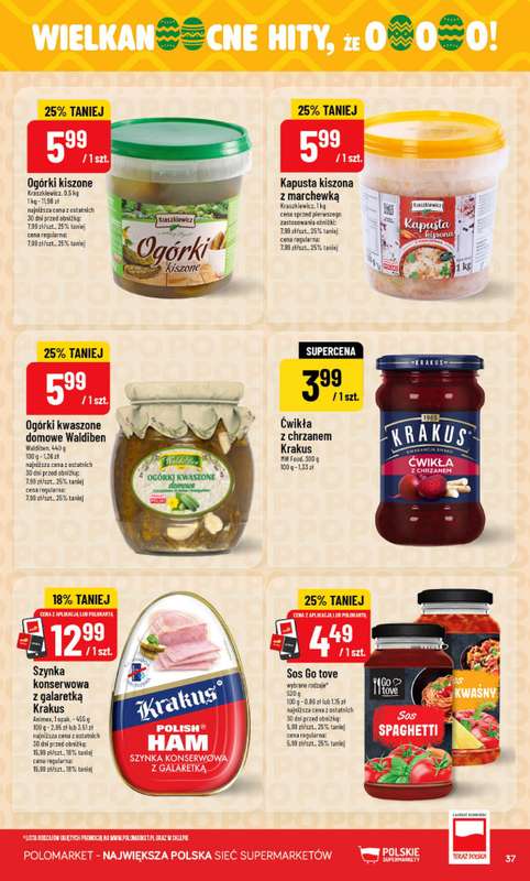 POLOmarket - gazetka promocyjna Gazetka od środy 18.03 do wtorku 24.03 - strona 37