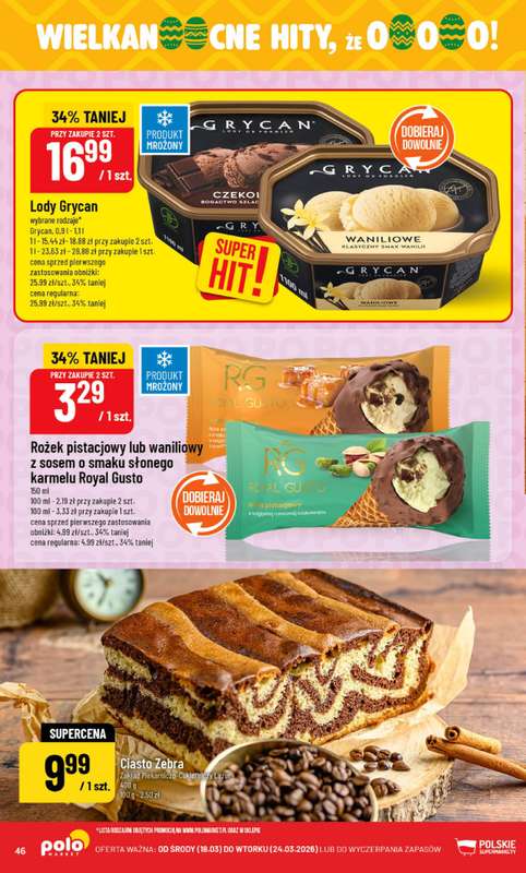 POLOmarket - gazetka promocyjna Gazetka od środy 18.03 do wtorku 24.03 - strona 46
