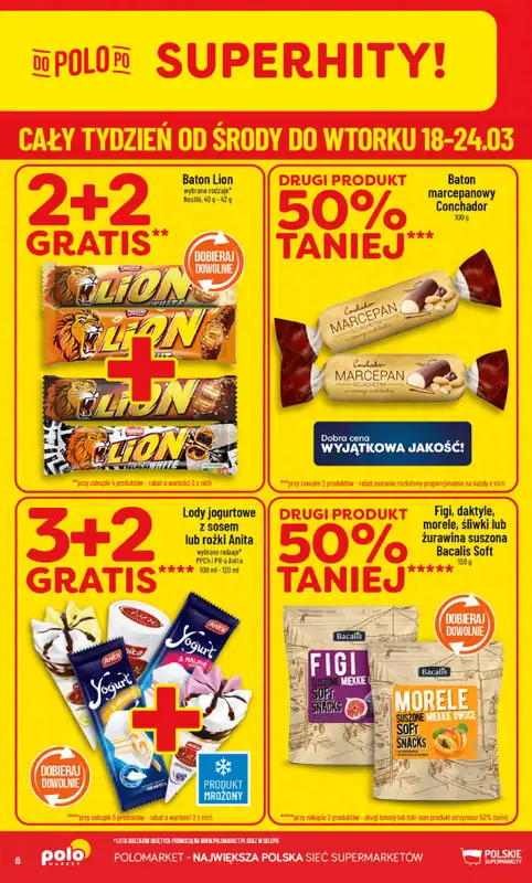 POLOmarket - gazetka promocyjna Gazetka od środy 18.03 do wtorku 24.03 - strona 8