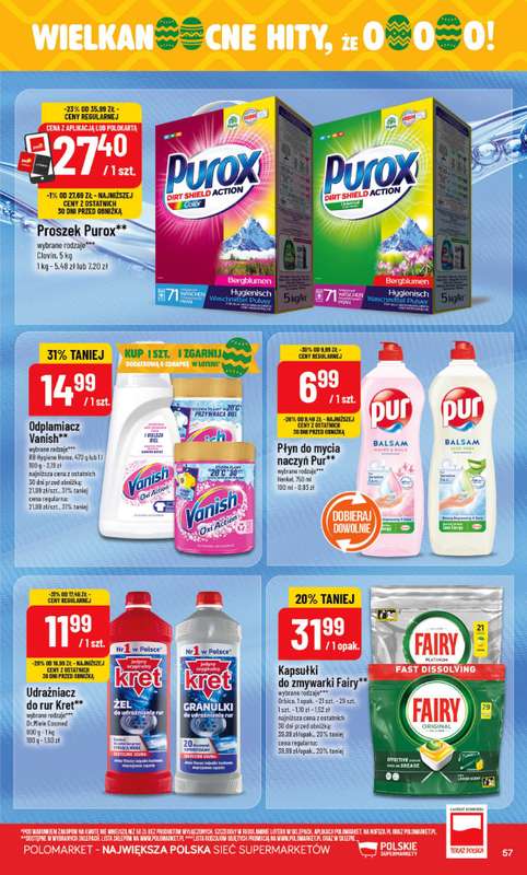 POLOmarket - gazetka promocyjna Gazetka od środy 18.03 do wtorku 24.03 - strona 57