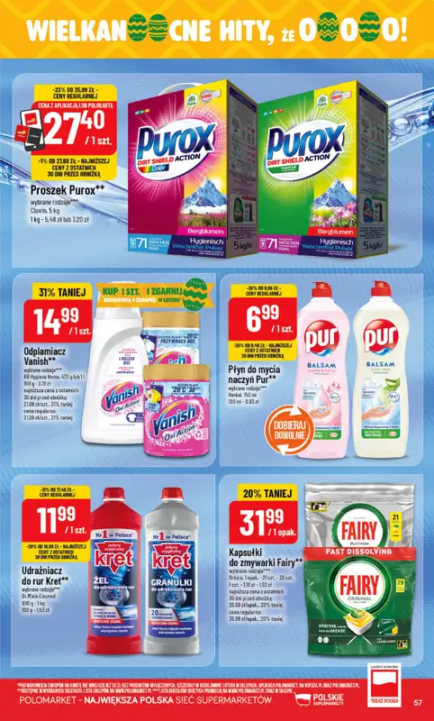 POLOmarket - gazetka promocyjna Gazetka od środy 18.03 do wtorku 24.03 - strona 57