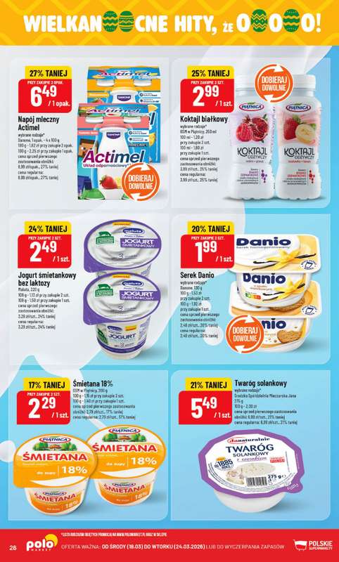 POLOmarket - gazetka promocyjna Gazetka od środy 18.03 do wtorku 24.03 - strona 28