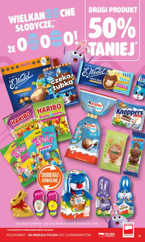 POLOmarket - gazetka promocyjna Gazetka od środy 18.03 do wtorku 24.03 - strona 43