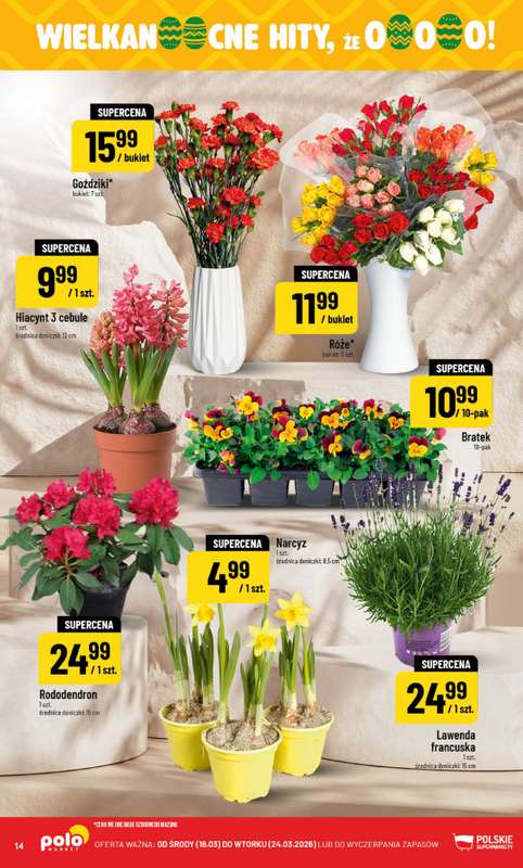 POLOmarket - gazetka promocyjna Gazetka od środy 18.03 do wtorku 24.03 - strona 14