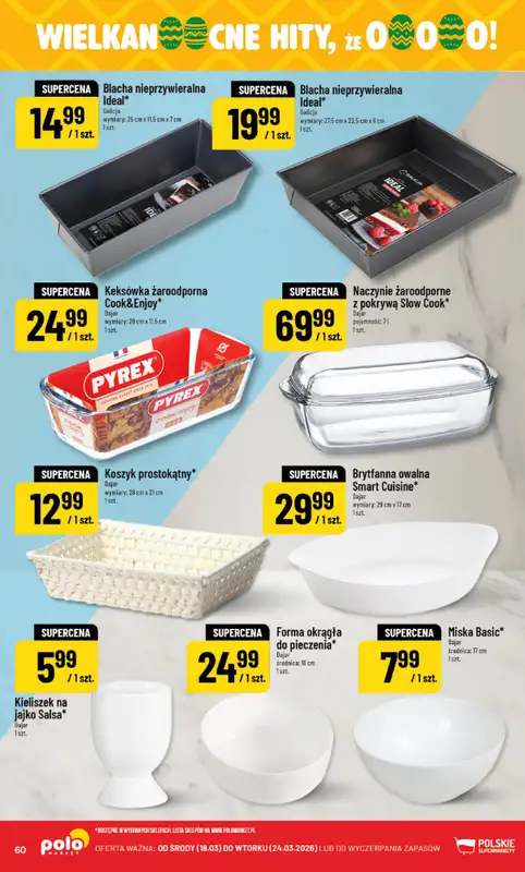 POLOmarket - gazetka promocyjna Gazetka od środy 18.03 do wtorku 24.03 - strona 60
