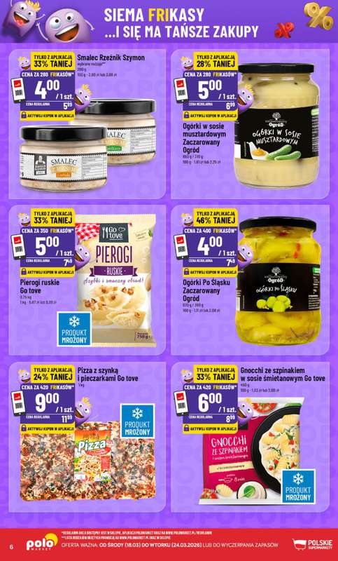 POLOmarket - gazetka promocyjna Frikasowy Katalog od środy 18.03 do wtorku 24.03 - strona 6