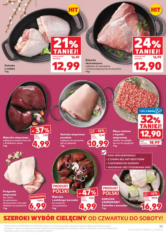 Kaufland - gazetka promocyjna Gazetka Tygodnia od czwartku 19.03 do środy 25.03 - strona 25