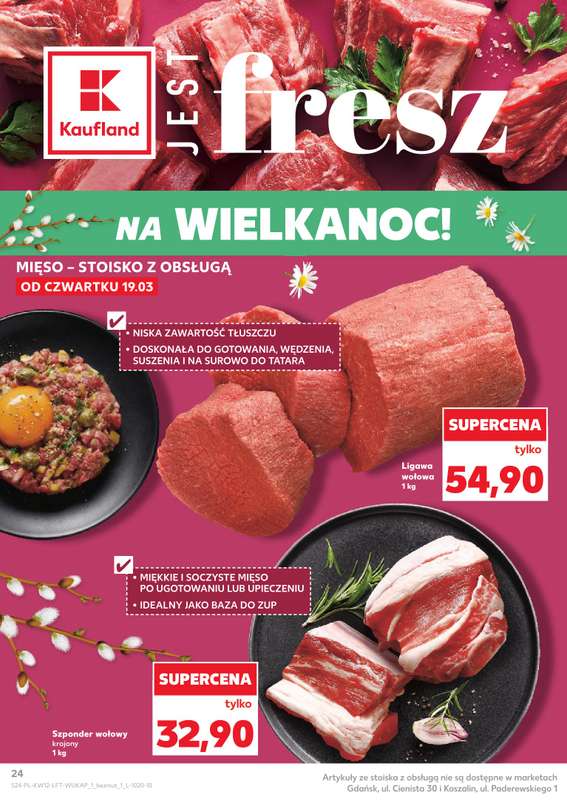 Kaufland - gazetka promocyjna Gazetka Tygodnia od czwartku 19.03 do środy 25.03 - strona 24