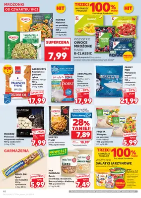 Kaufland - gazetka promocyjna Gazetka Tygodnia od czwartku 19.03 do środy 25.03 - strona 40