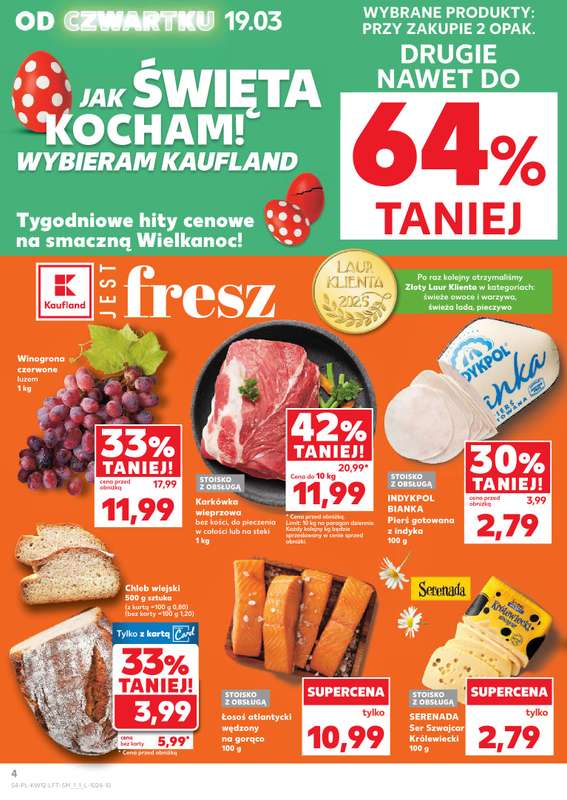 Kaufland - gazetka promocyjna Gazetka Tygodnia od czwartku 19.03 do środy 25.03 - strona 4