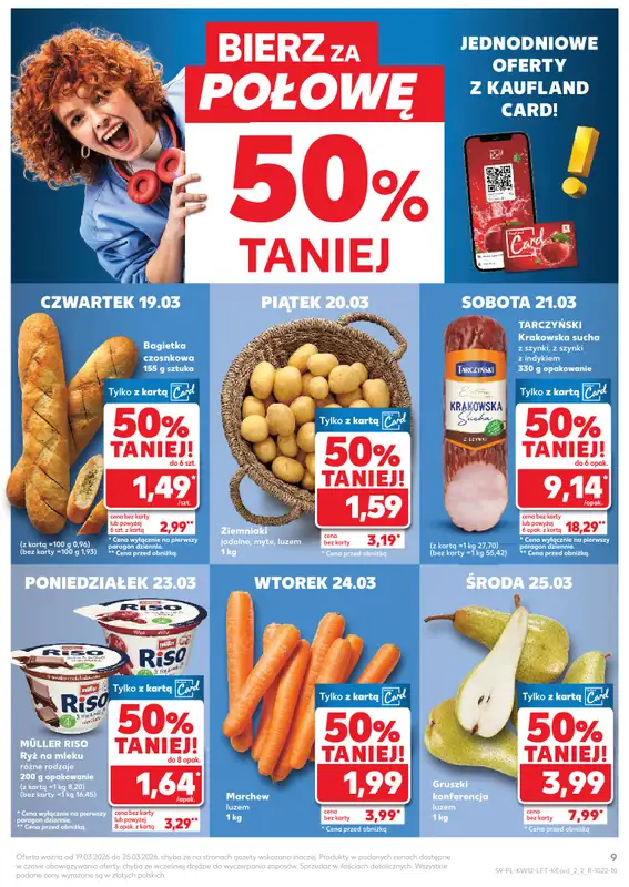 Kaufland - gazetka promocyjna Gazetka Tygodnia od czwartku 19.03 do środy 25.03 - strona 9