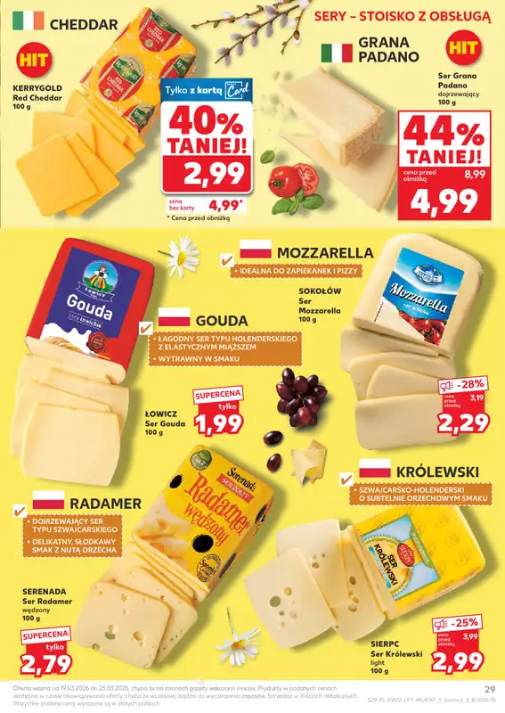 Kaufland - gazetka promocyjna Gazetka Tygodnia od czwartku 19.03 do środy 25.03 - strona 29