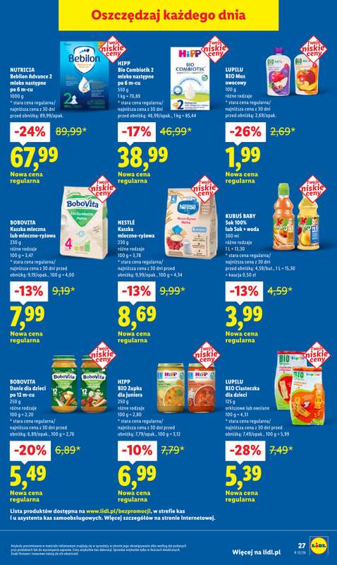 Lidl - gazetka promocyjna Oferta od poniedziałku od poniedziałku 16.03 do środy 18.03 - strona 27