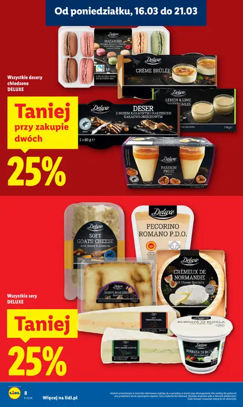 Lidl - gazetka promocyjna Oferta od poniedziałku od poniedziałku 16.03 do środy 18.03 - strona 8