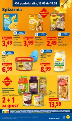 Lidl - gazetka promocyjna Oferta od poniedziałku od poniedziałku 16.03 do środy 18.03 - strona 69