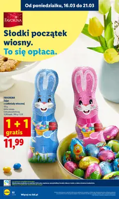 Lidl - gazetka promocyjna Oferta od poniedziałku od poniedziałku 16.03 do środy 18.03 - strona 54