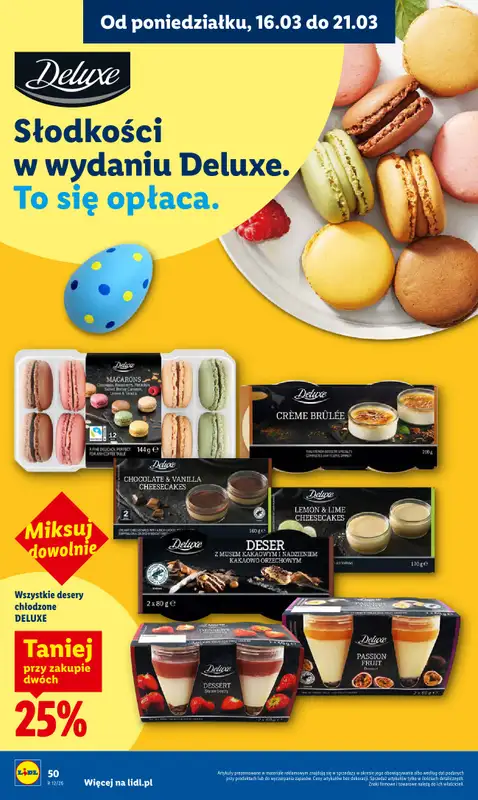 Lidl - gazetka promocyjna Oferta od poniedziałku od poniedziałku 16.03 do środy 18.03 - strona 52