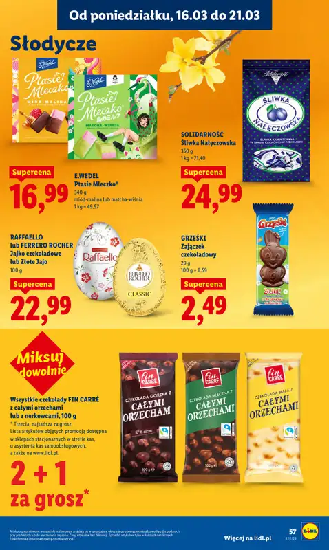 Lidl - gazetka promocyjna Oferta od poniedziałku od poniedziałku 16.03 do środy 18.03 - strona 59