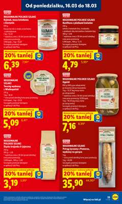 Lidl - gazetka promocyjna Oferta od poniedziałku od poniedziałku 16.03 do środy 18.03 - strona 35