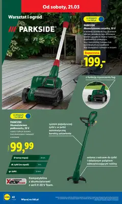 Lidl - gazetka promocyjna Katalog od poniedziałku 16.03 do soboty 21.03 - strona 50