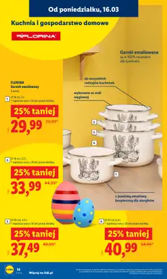 Lidl - gazetka promocyjna Katalog od poniedziałku 16.03 do soboty 21.03 - strona 16