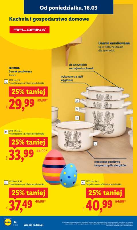 Lidl - gazetka promocyjna Katalog od poniedziałku 16.03 do soboty 21.03 - strona 16