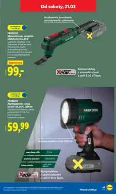 Lidl - gazetka promocyjna Katalog od poniedziałku 16.03 do soboty 21.03 - strona 55