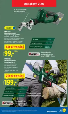 Lidl - gazetka promocyjna Katalog od poniedziałku 16.03 do soboty 21.03 - strona 53