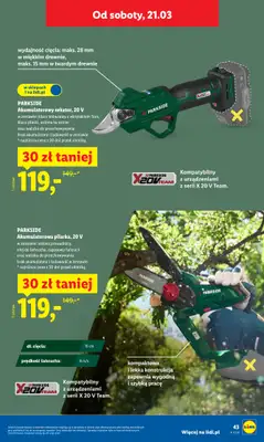 Lidl - gazetka promocyjna Katalog od poniedziałku 16.03 do soboty 21.03 - strona 51