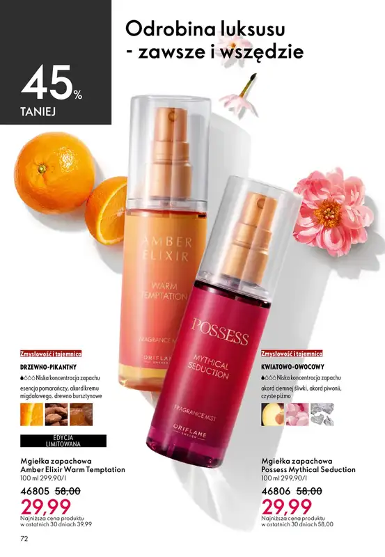 Oriflame - gazetka promocyjna Katalog 6/2026 od środy 15.04 do wtorku 05.05 - strona 72