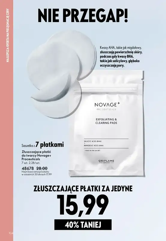 Oriflame - gazetka promocyjna Katalog 6/2026 od środy 15.04 do wtorku 05.05 - strona 104