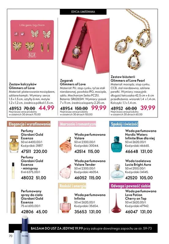 Oriflame - gazetka promocyjna Katalog 6/2026 od środy 15.04 do wtorku 05.05 - strona 70