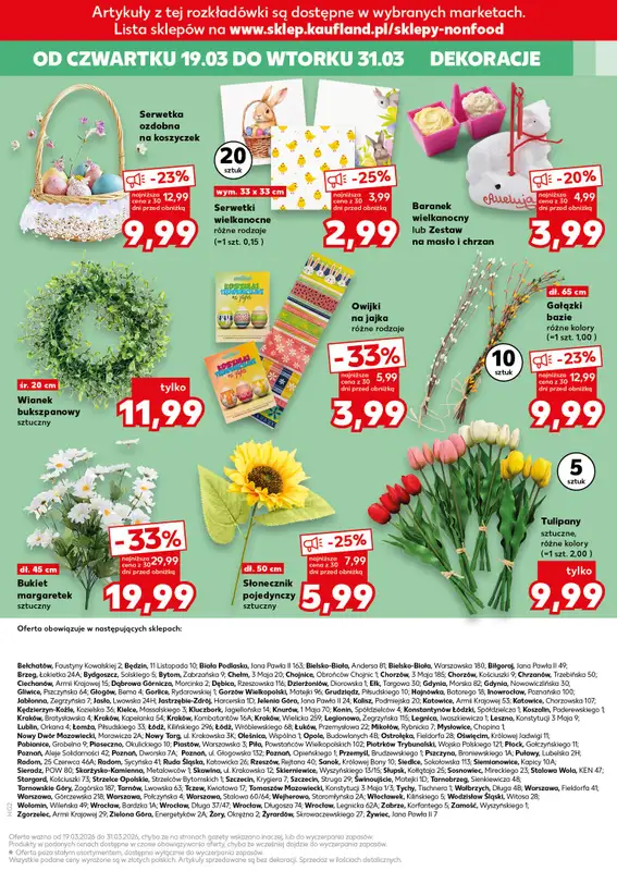 Kaufland - gazetka promocyjna Oferta Kaufland - Non Food od czwartku 19.03 do wtorku 31.03 - strona 15