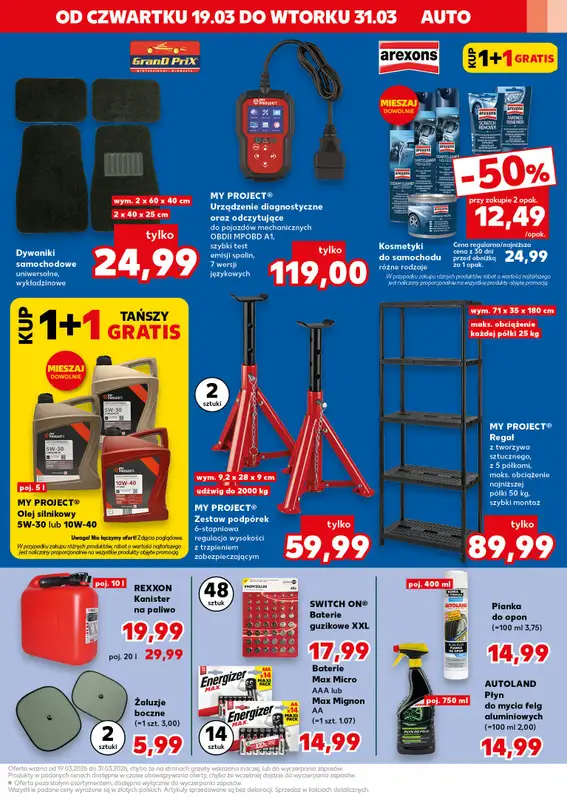 Kaufland - gazetka promocyjna Oferta Kaufland - Non Food od czwartku 19.03 do wtorku 31.03 - strona 13