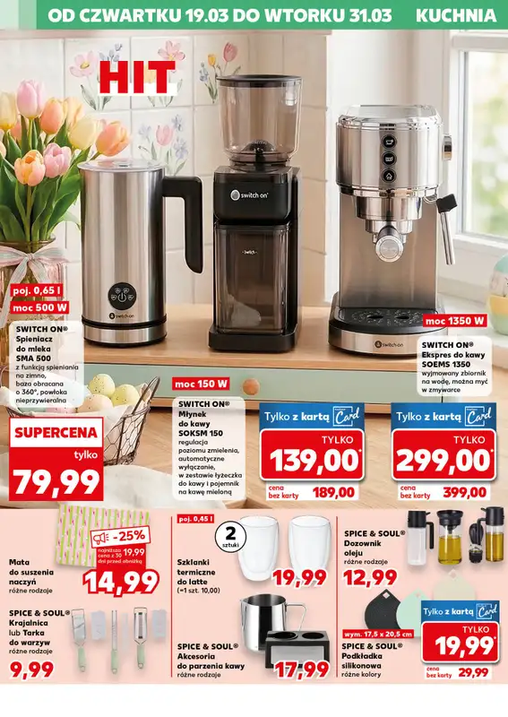 Kaufland - gazetka promocyjna Oferta Kaufland - Non Food od czwartku 19.03 do wtorku 31.03 - strona 10