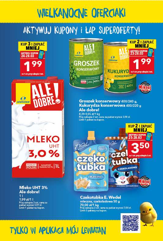 LEWIATAN - gazetka promocyjna Aktywuj kupony i łap superoferty  do soboty 28.03 - strona 2