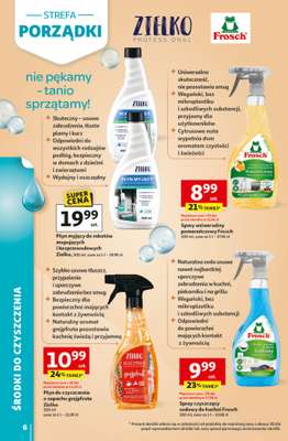 Auchan - gazetka promocyjna Gazetka Strefa Porządki Hipermarket Auchan od środy 18.03 do wtorku 07.04 - strona 6