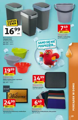 Auchan - gazetka promocyjna Gazetka Strefa Porządki Hipermarket Auchan od środy 18.03 do wtorku 07.04 - strona 29