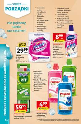 Auchan - gazetka promocyjna Gazetka Strefa Porządki Hipermarket Auchan od środy 18.03 do wtorku 07.04 - strona 14