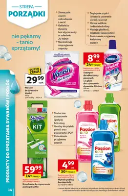 Auchan - gazetka promocyjna Gazetka Strefa Porządki Hipermarket Auchan od środy 18.03 do wtorku 07.04 - strona 14