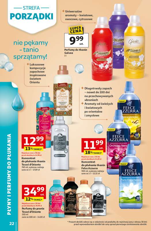 Auchan - gazetka promocyjna Gazetka Strefa Porządki Hipermarket Auchan od środy 18.03 do wtorku 07.04 - strona 22